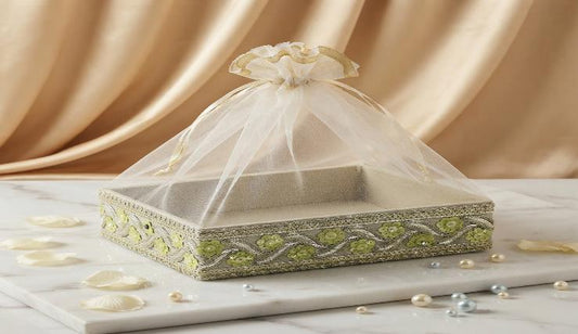 Hamper Basket 10x10x3 Gift Basket (ZARI BASKET)