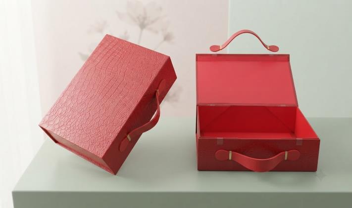 Collapsable Boxes 8x11x4 Festive Gift Box (COLLAPSABLE CROCODILE BOX)