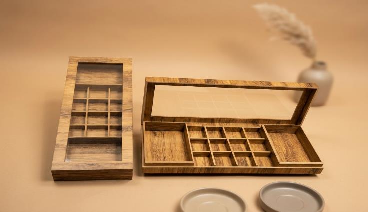 Wooden Chocolate Box Chocolate Gift Box (JP 5048)