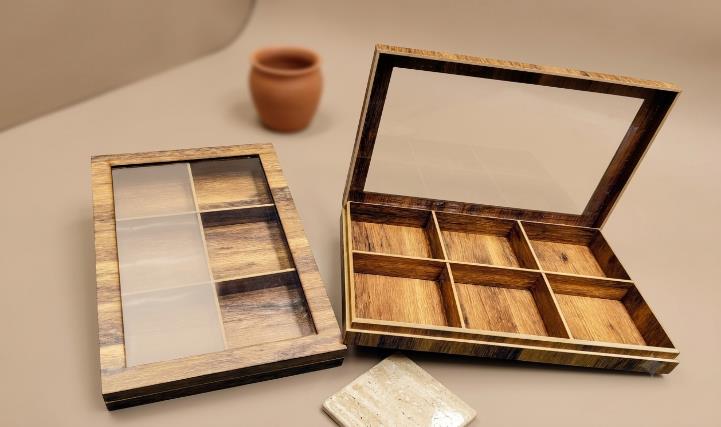 Wooden Chocolate Box Chocolate Gift Box (JP 5062)