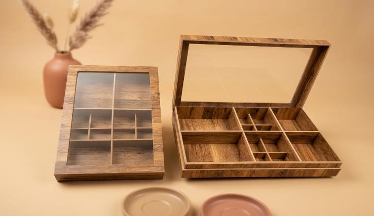 Wooden Chocolate Box Chocolate Gift Box (JP 5064)