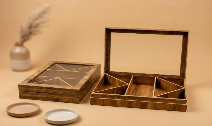Wooden Chocolate Box Chocolate Gift Box (JP 5065)