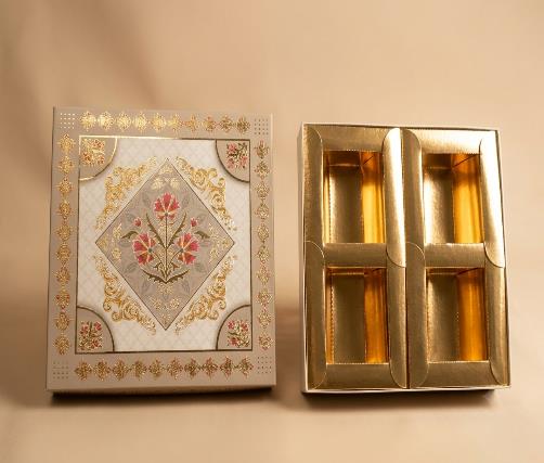 Dry Fruit Boxes(6 X 10) 8x8 Dry Fruit Gift Box (40)