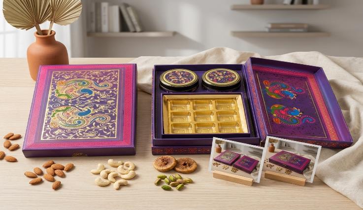 Awesome Series Jar Boxes 13x8x5 Dry Fruit Gift Box (K.051)