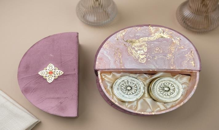 Awesome Series Jar Boxes 2-Jar Dry Fruit Gift Box (CHAND)