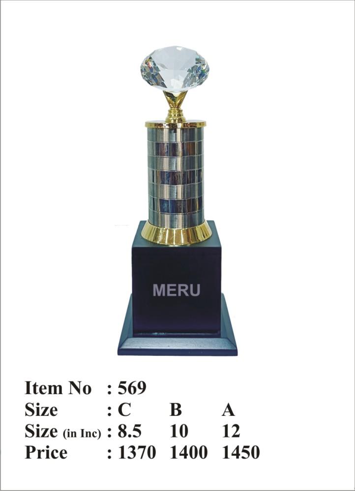 Crystal Diamond Trophy - Corporate Recognition Award