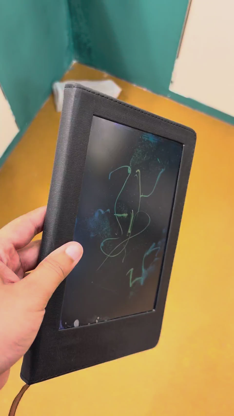 LCD Digital Writing Tablet - Black