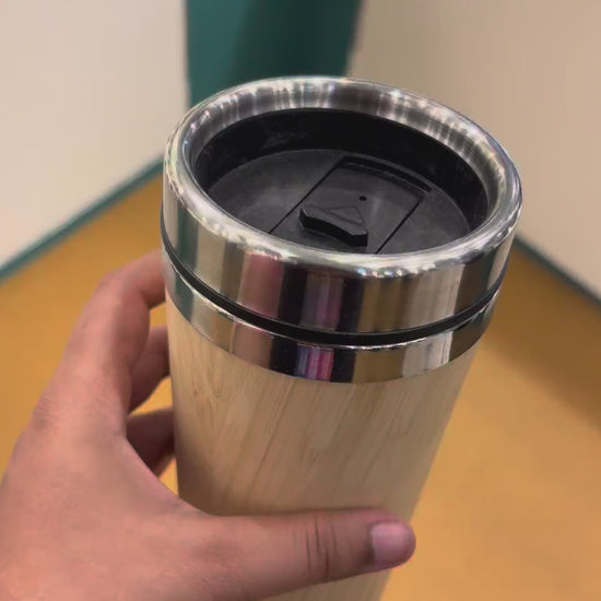Bamboo Base Vacuum Flask 650 ml – MGH 7028