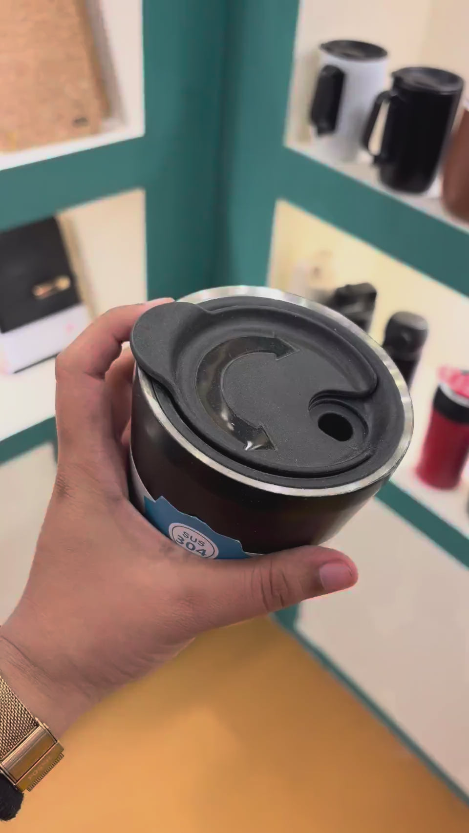 Coffee Cup with Lid and Gift Box 500 ml – MGH 7076