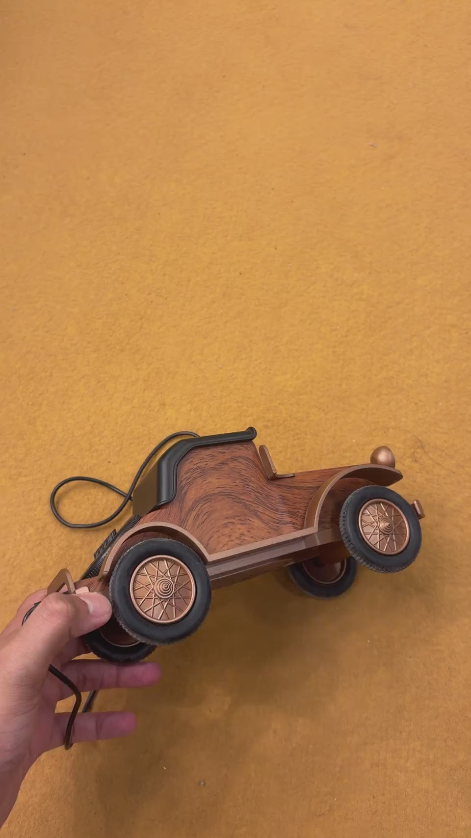Vintage Wood Gramophone Bluetooth Speaker