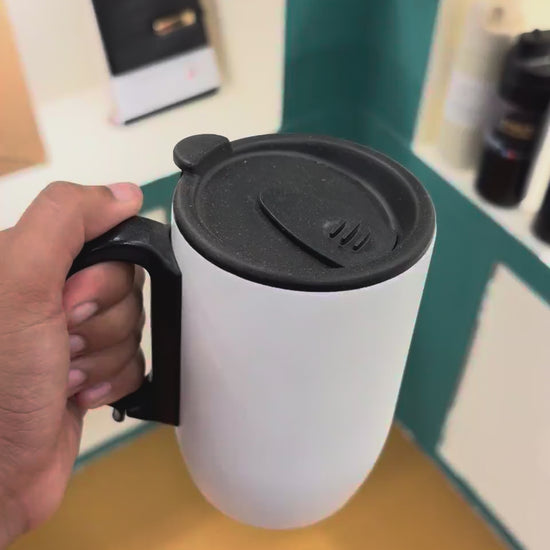 Vacuum Coffee Mug with Handle 400 ml – MGH 7018