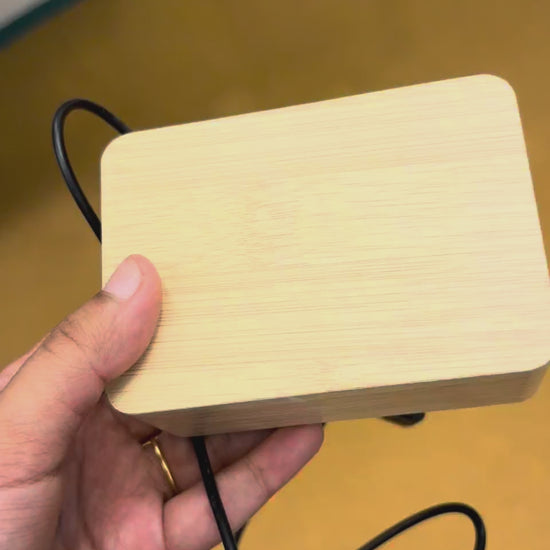 Wood Block Wireless Charger