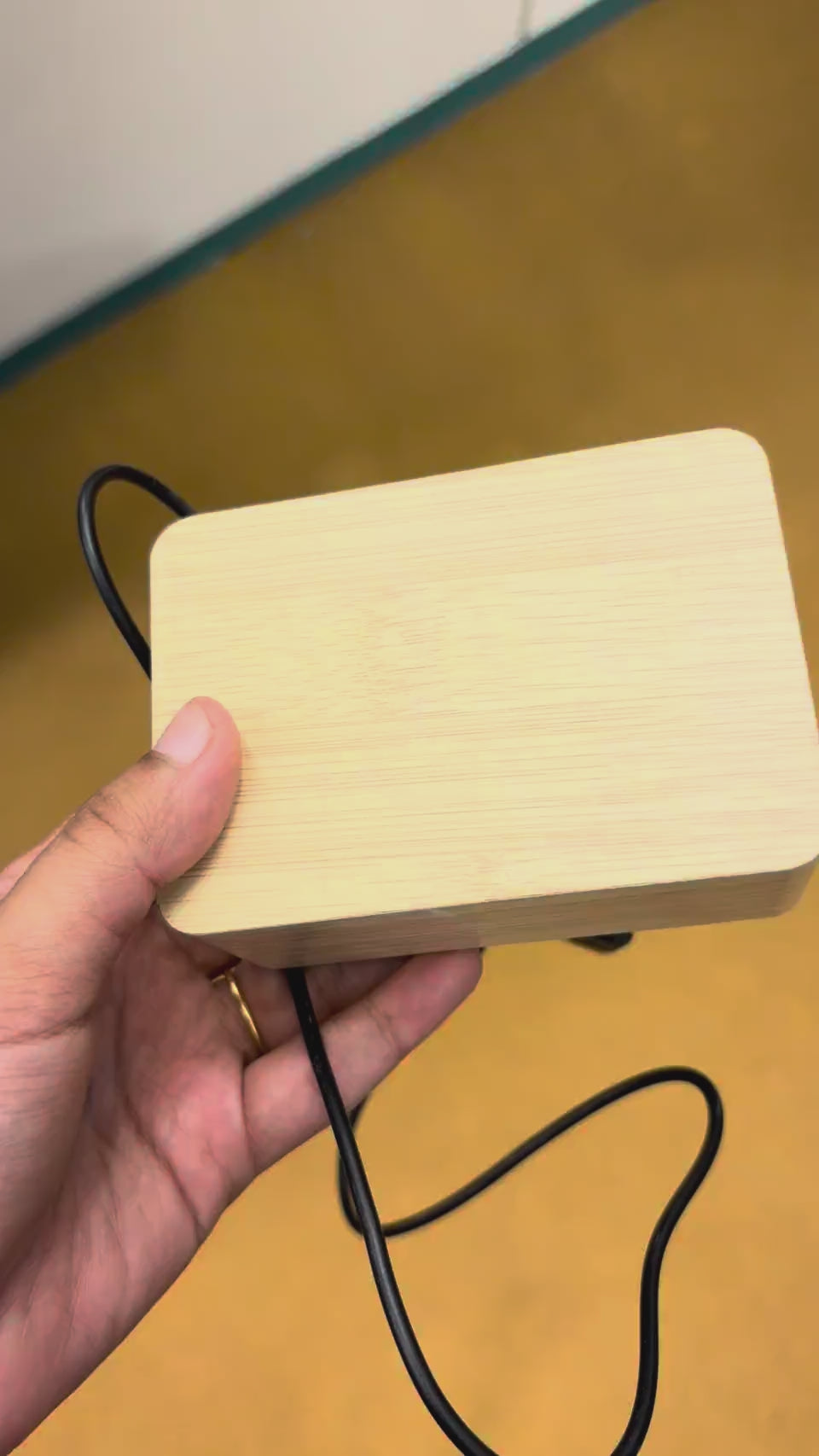Wood Block Wireless Charger