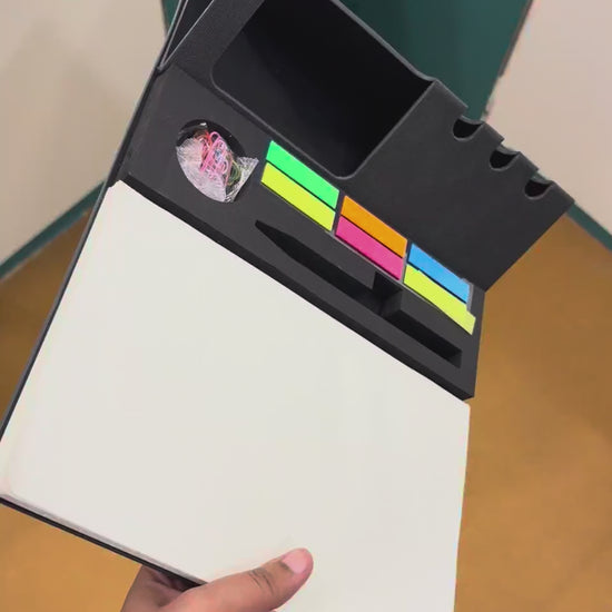 Sticky Flag Dispenser & Whiteboard Notepad Set