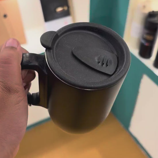 Vacuum Coffee Mug with Handle 400 ml – MGH 7018