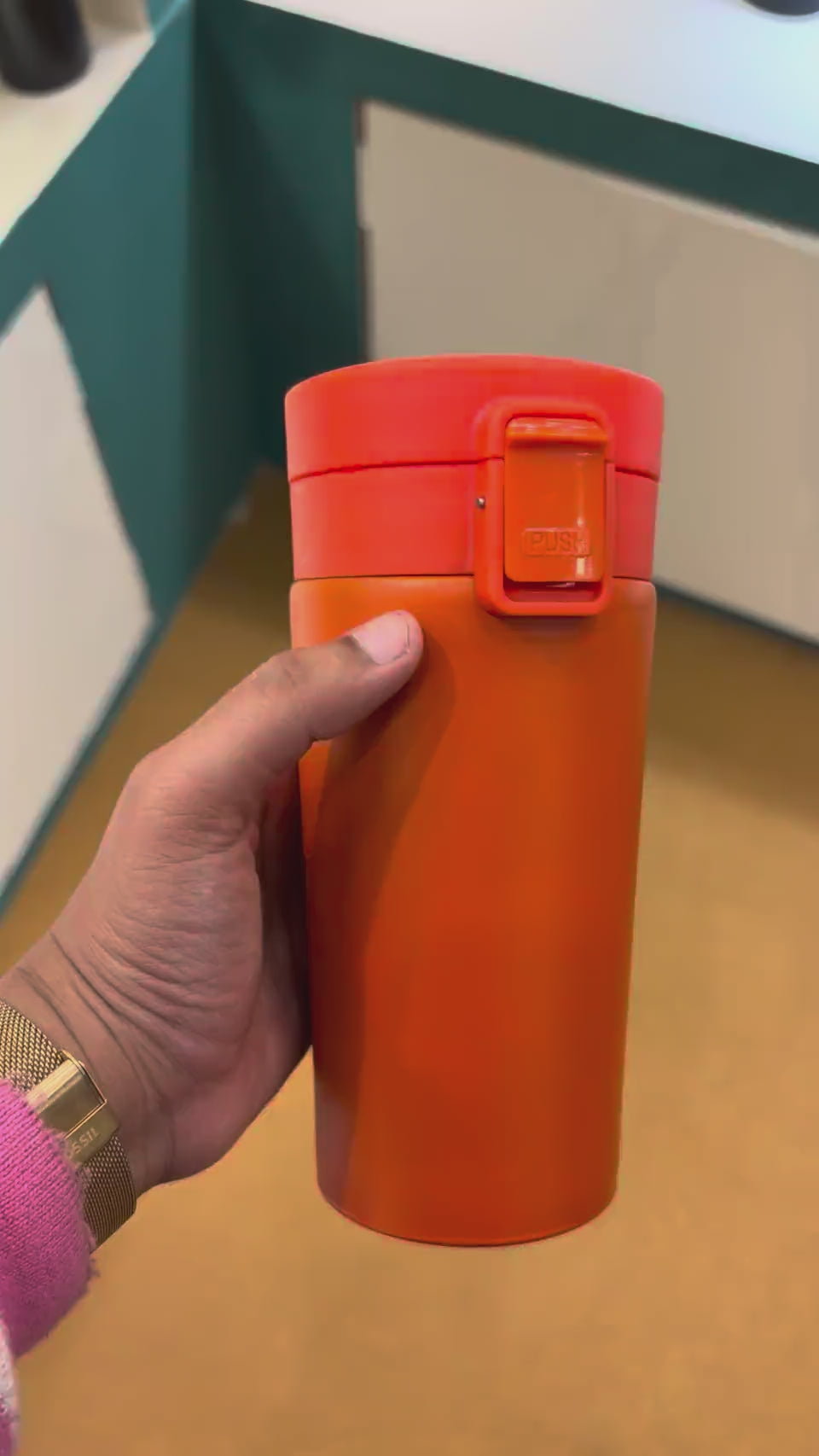 Flip-Lid Travel Tumbler with Gift Box 400 ml – MGH 2242