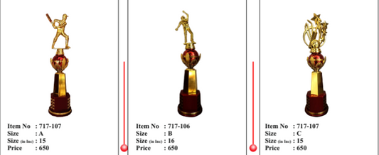 Gold athlete figure on a fiber trophy; perfect for recognizing sporting achievements.
