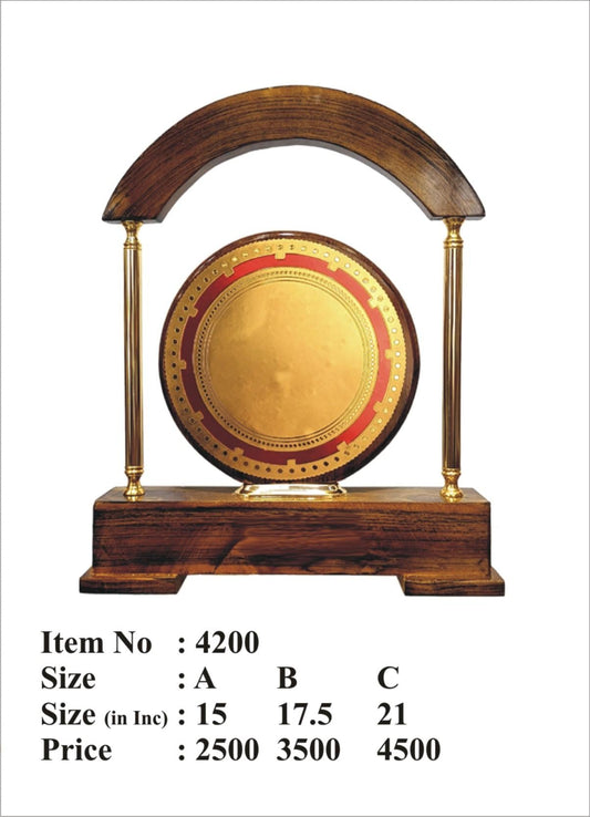 Wooden Memento Award - Custom Recognition Trophy