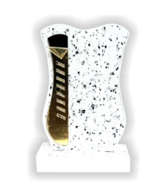 Elegant wooden memento trophy; perfect for awards and recognition.