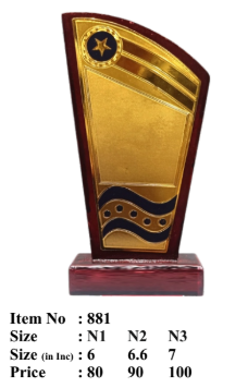 Elegant Wooden Memento for Recognition Awards